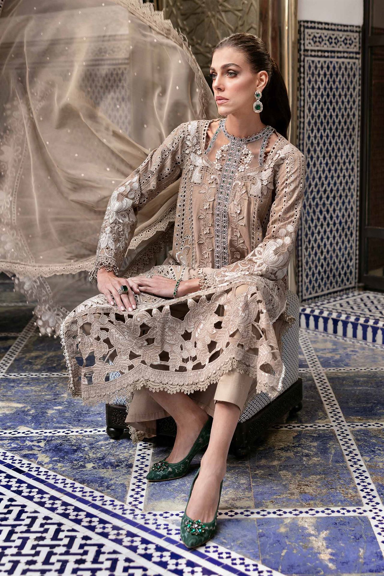 MARIA B LUXURY LAWN UNSTITCH