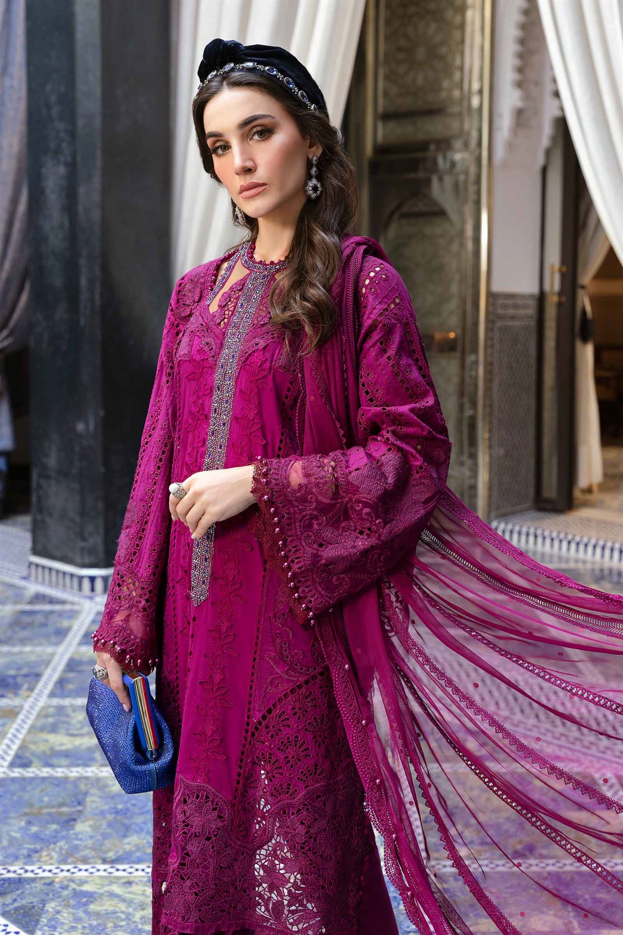 MARIA B LUXURY LAWN UNSTITCH