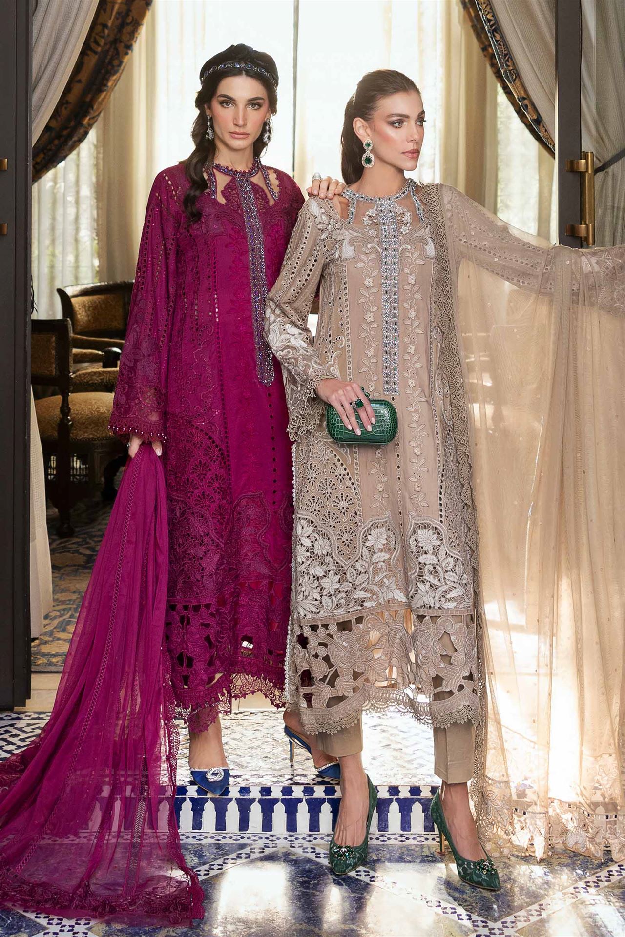 MARIA B LUXURY LAWN UNSTITCH
