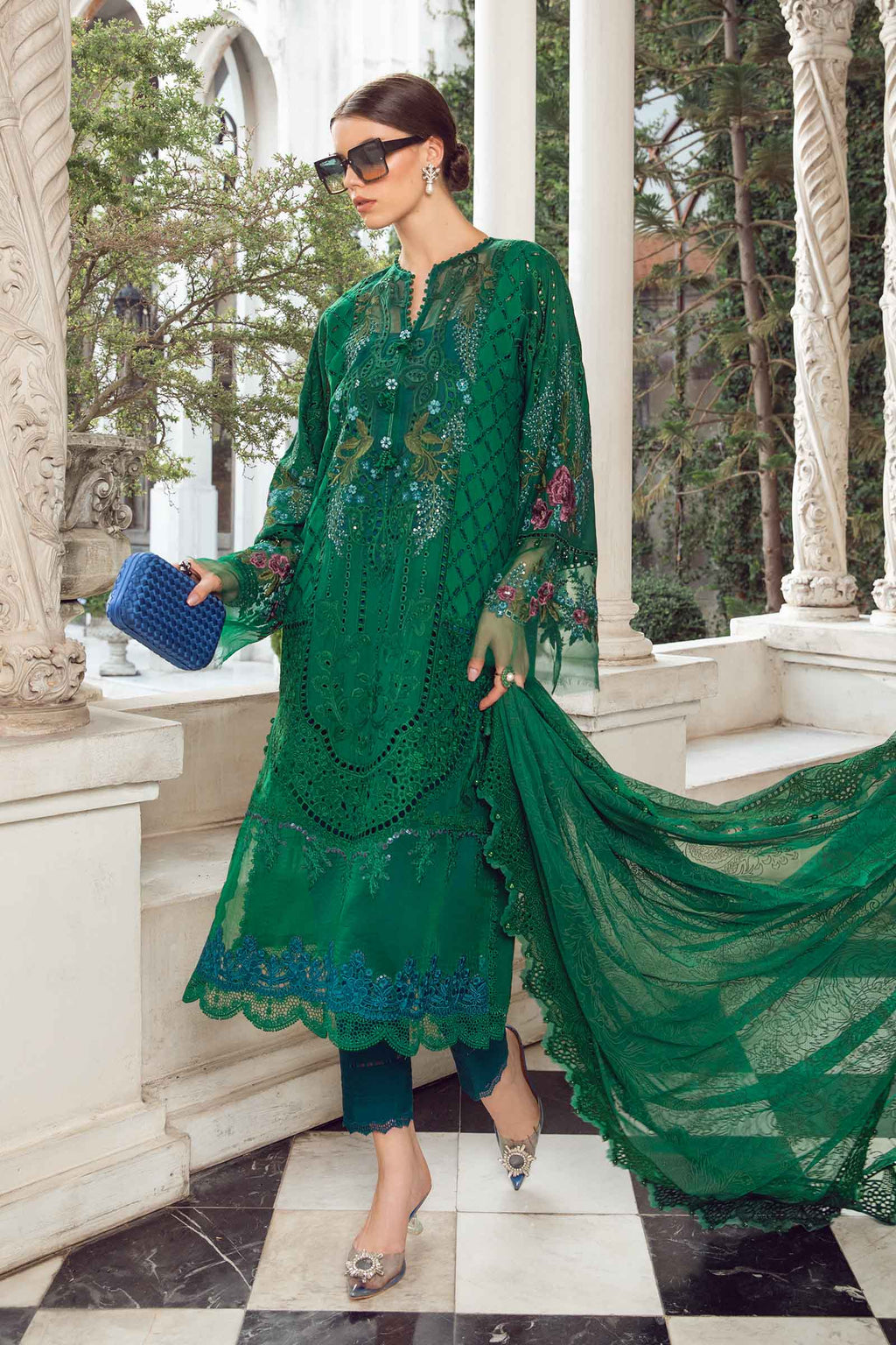 MARIA B LUXURY LAWN UNSTITCH