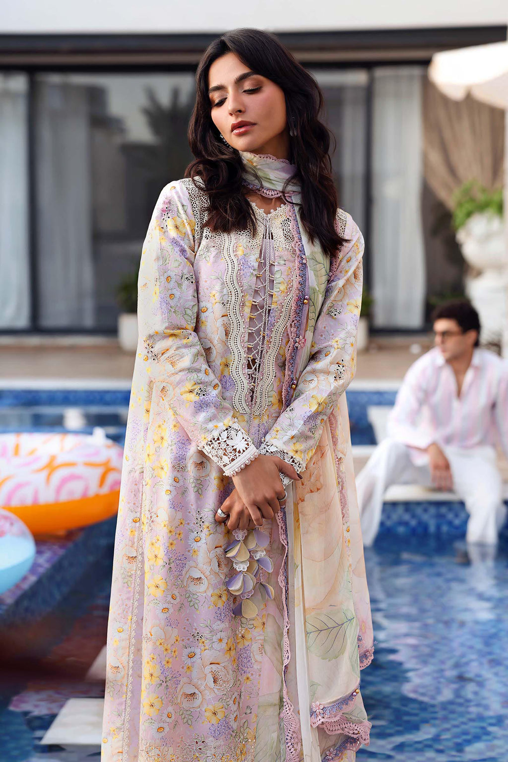 MARIA B LUXURY LAWN UNSTITCH