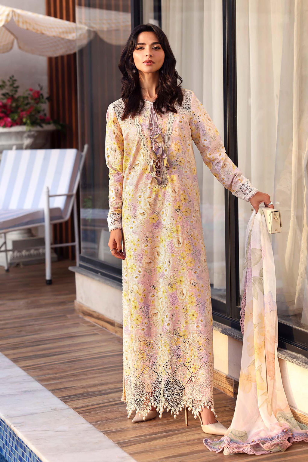 MARIA B LUXURY LAWN UNSTITCH