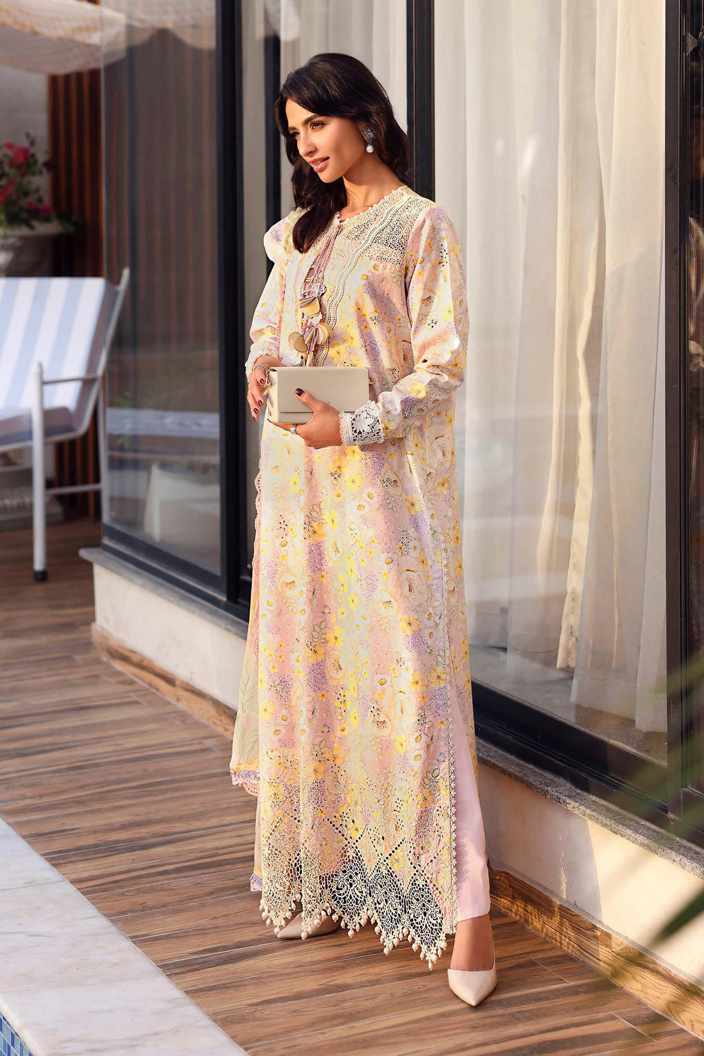 MARIA B LUXURY LAWN UNSTITCH