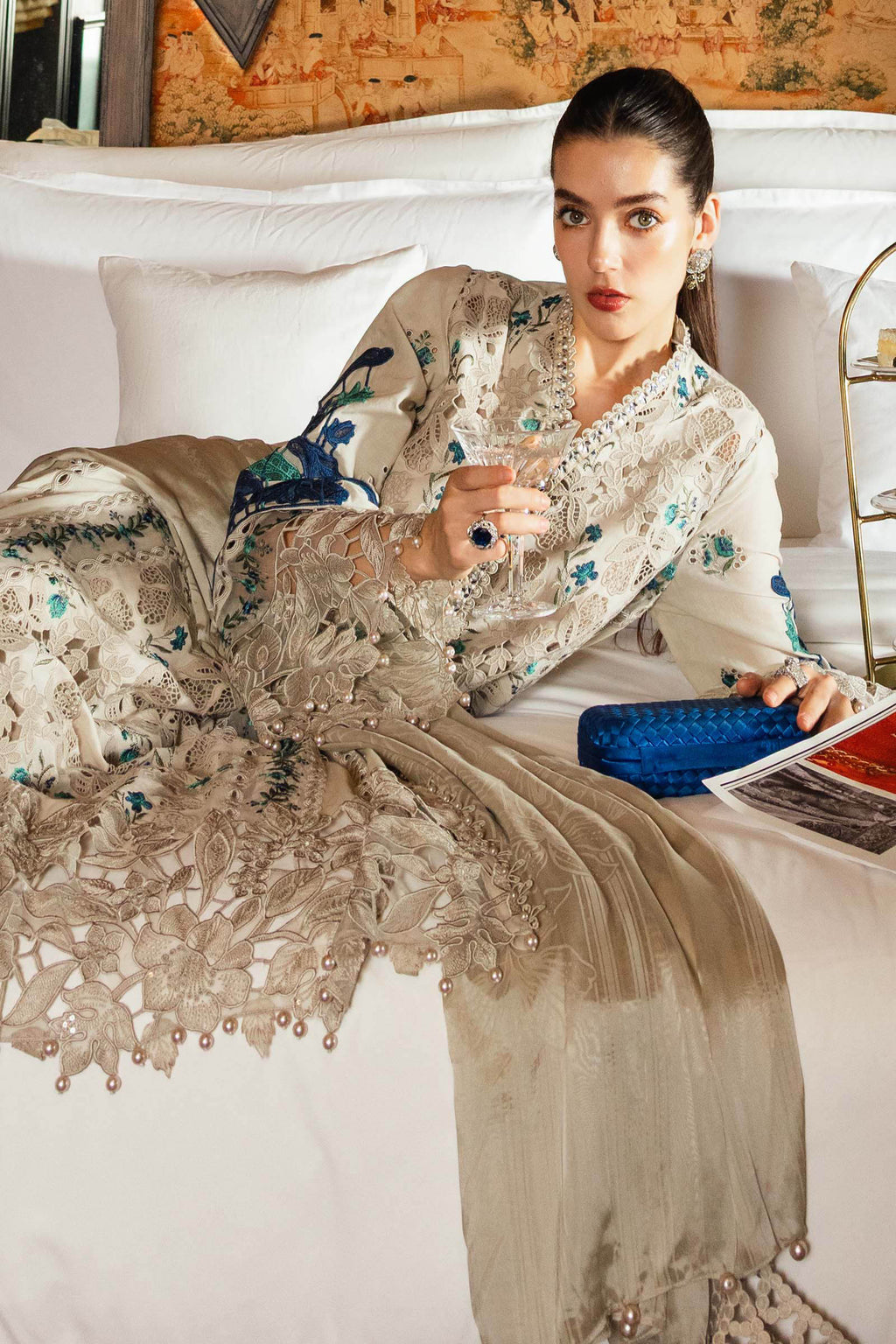 MARIA B LUXURY LAWN UNSTITCH
