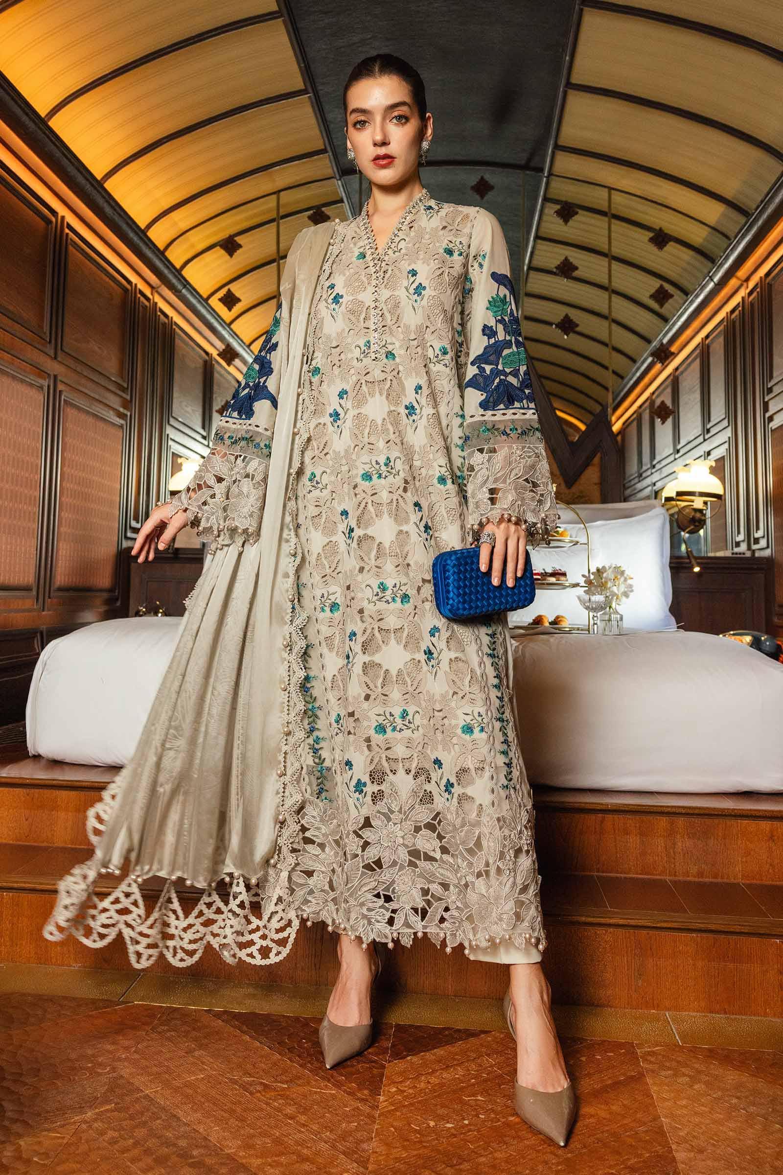 MARIA B LUXURY LAWN UNSTITCH