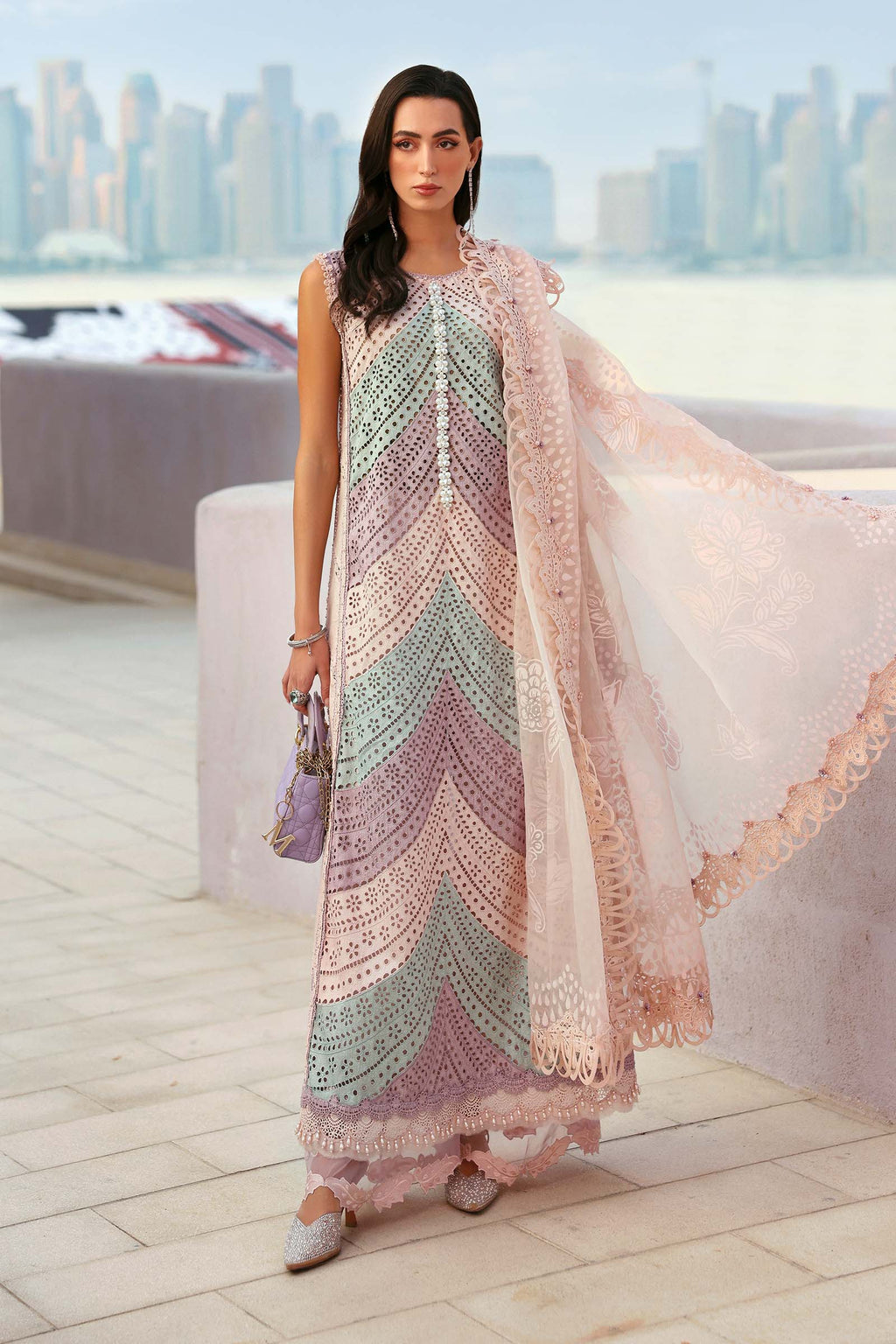 MARIA B LUXURY LAWN UNSTITCH