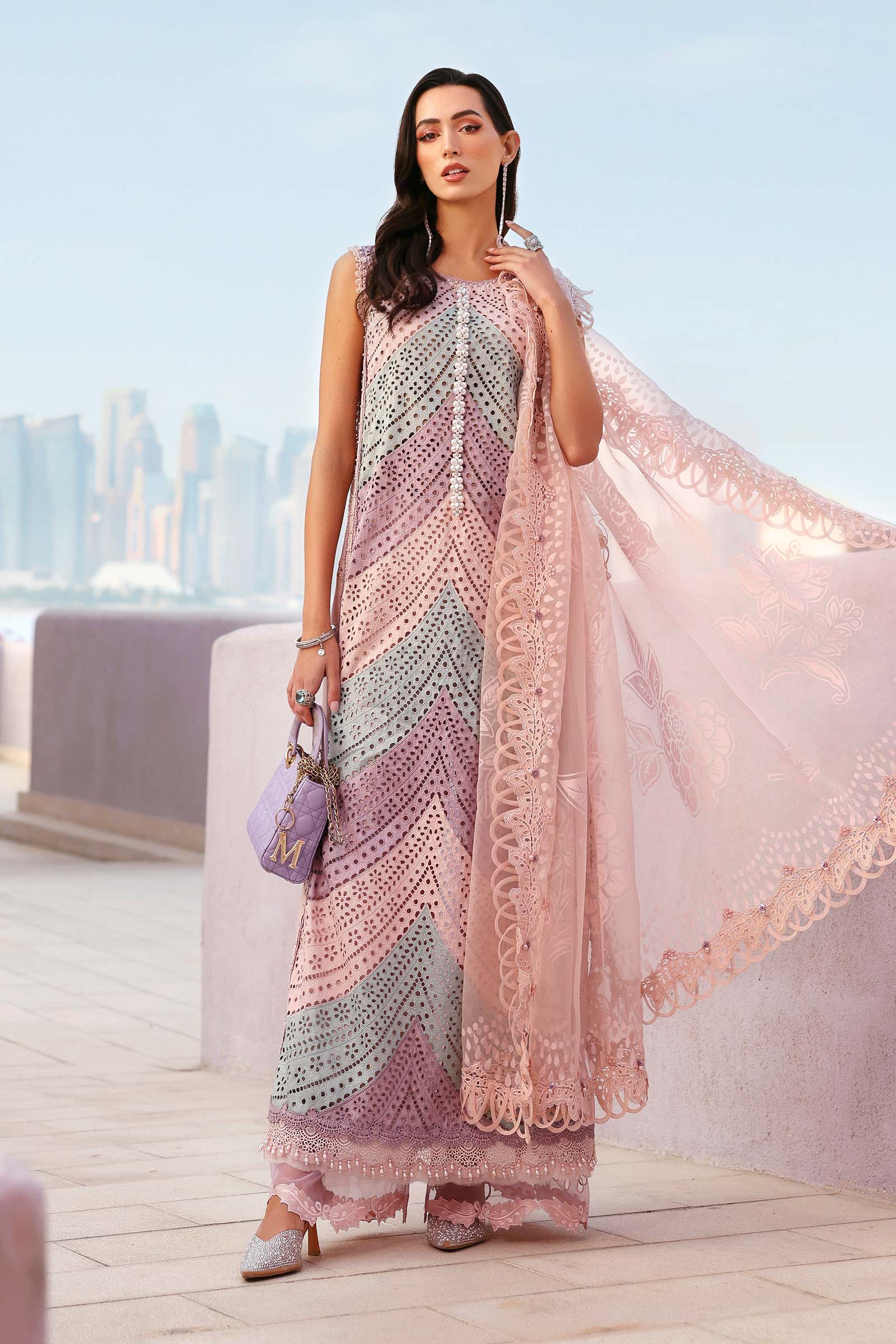 MARIA B LUXURY LAWN UNSTITCH