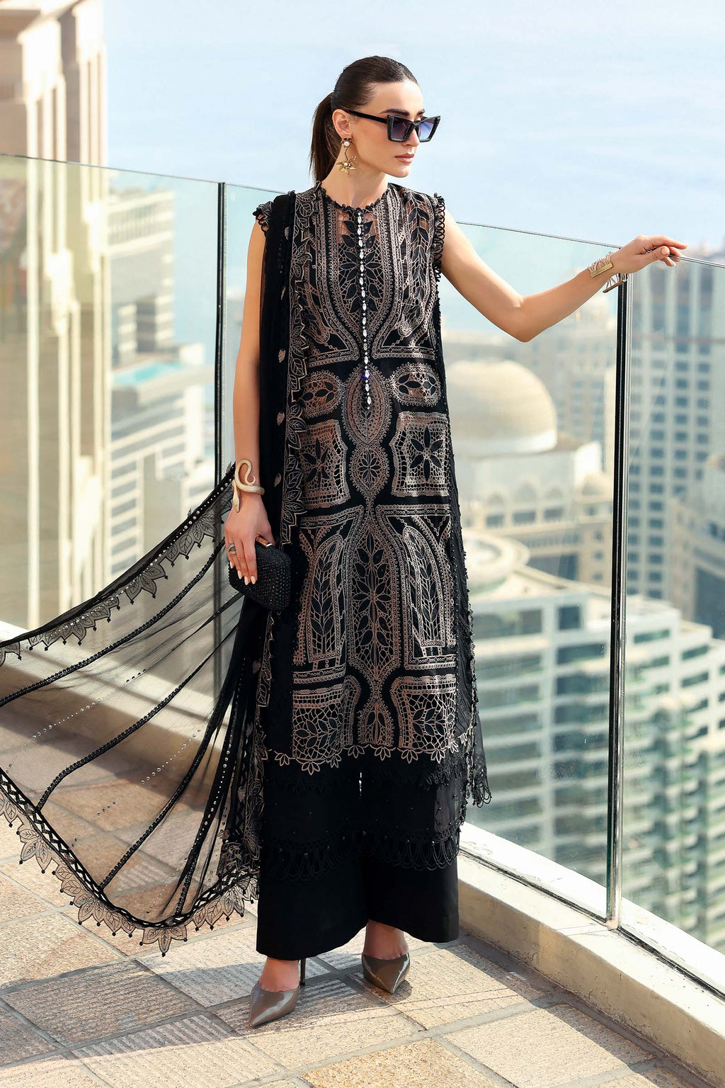 MARIA B LUXURY LAWN UNSTITCH