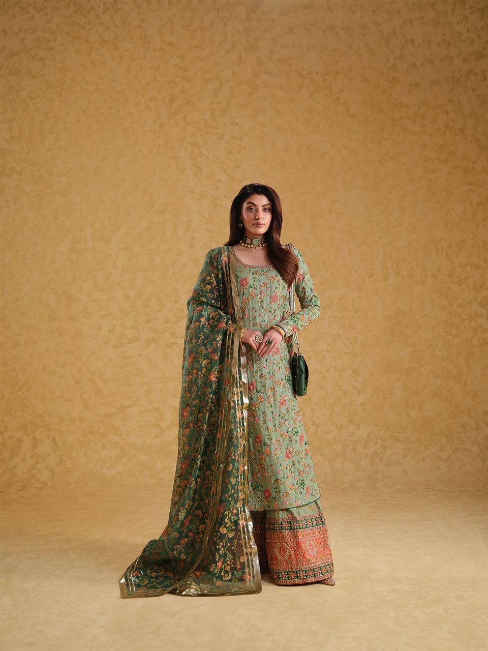 NEELO'S RAW SILK COLLECTION (MEERAS -Clutch)