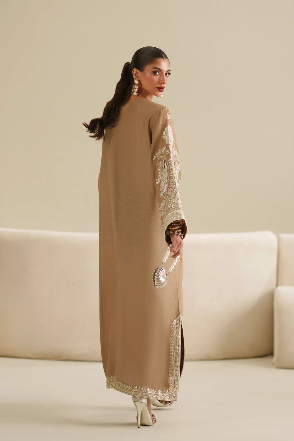 ETHNC KAFTAN EMBROIDERED SILK COLLECTION