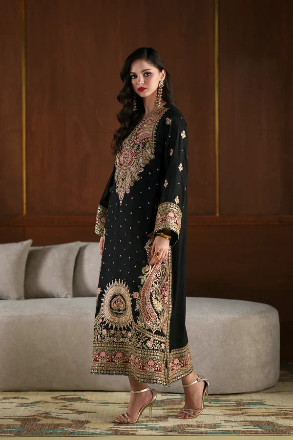 ETHNC KAFTAN EMBROIDERED SILK COLLECTION