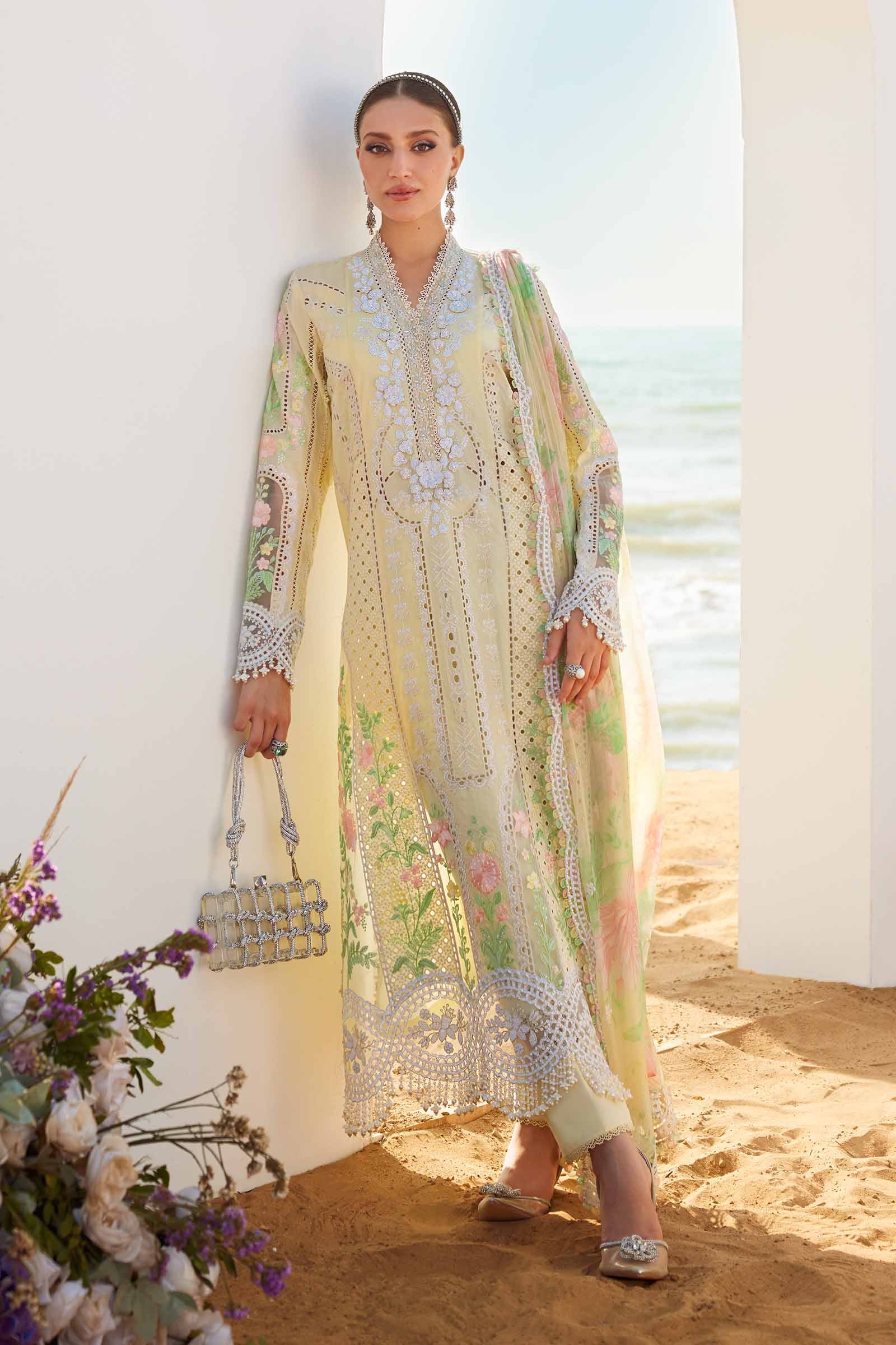MARIA B LUXURY LAWN UNSTITCH