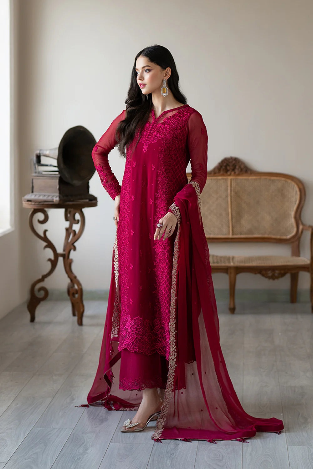 Azure Formal Chiffon Collection