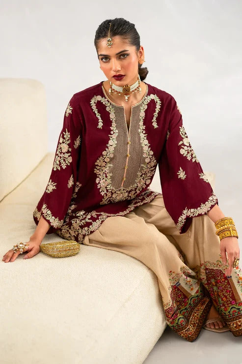 ETHNC KAFTAN EMBROIDERED SILK COLLECTION