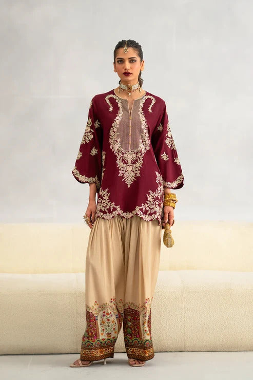 ETHNC KAFTAN EMBROIDERED SILK COLLECTION