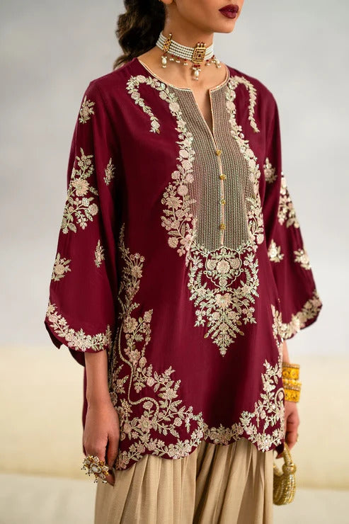 ETHNC KAFTAN EMBROIDERED SILK COLLECTION