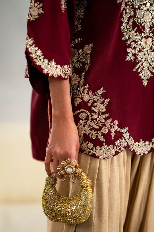 ETHNC KAFTAN EMBROIDERED SILK COLLECTION