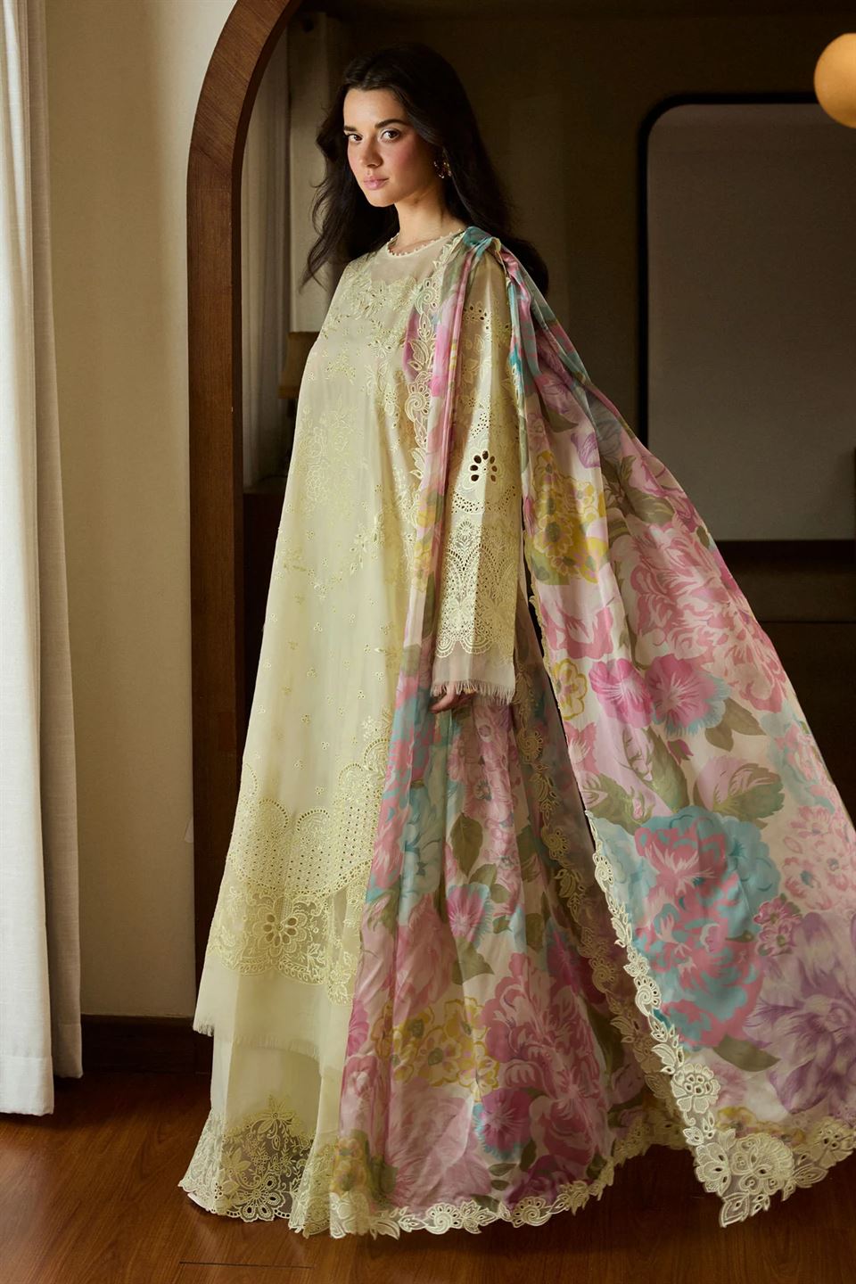 ZARA SHAHJAHAN LUXURY UNSTITCHED EMBROIDERED LAWN COLLECTION