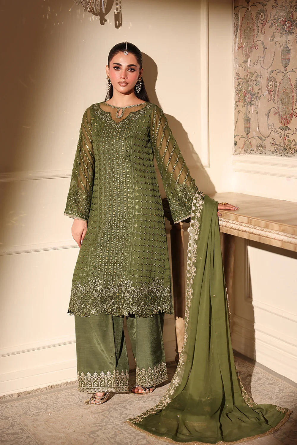 Azure Formal Chiffon Collection