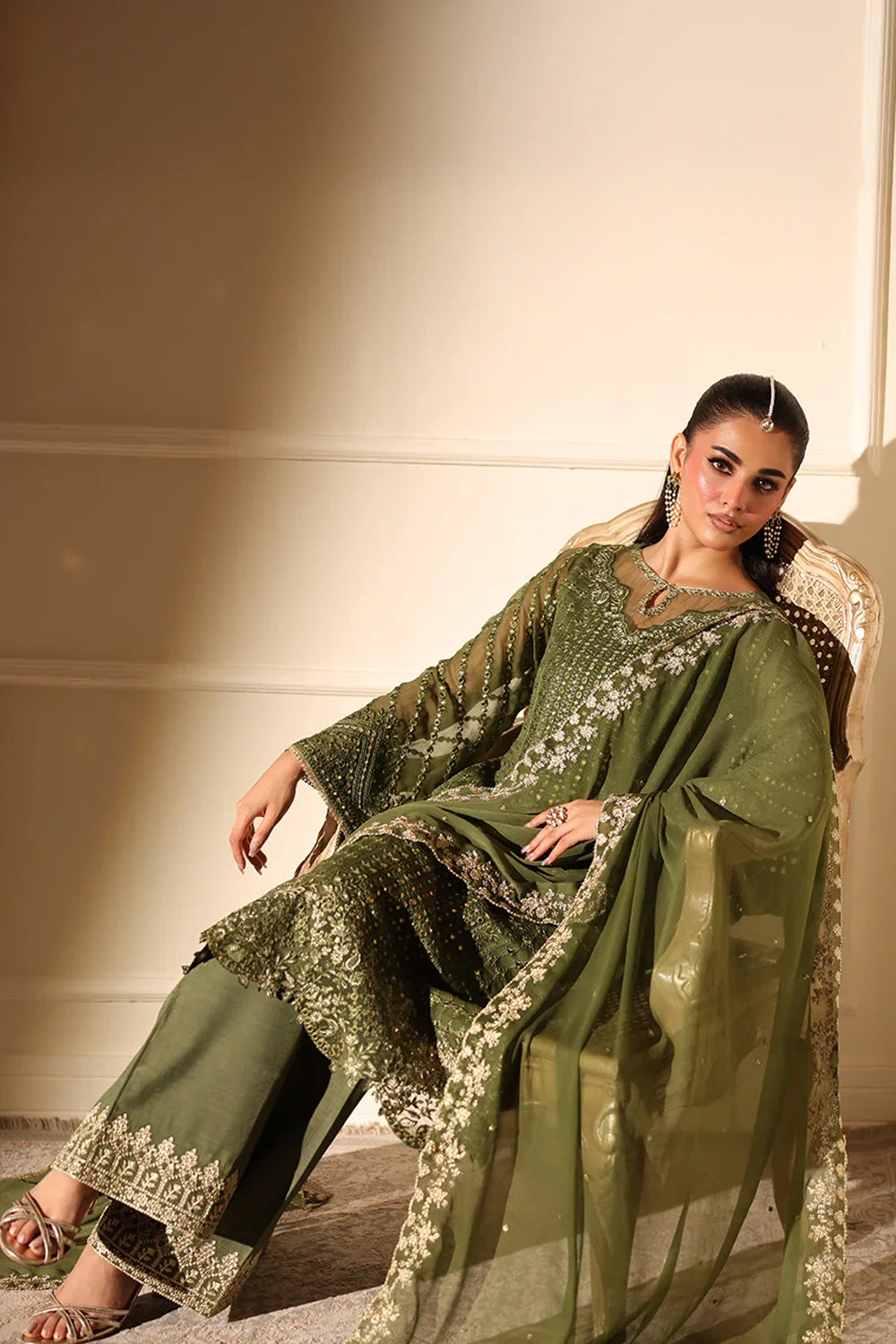 Azure Formal Chiffon Collection