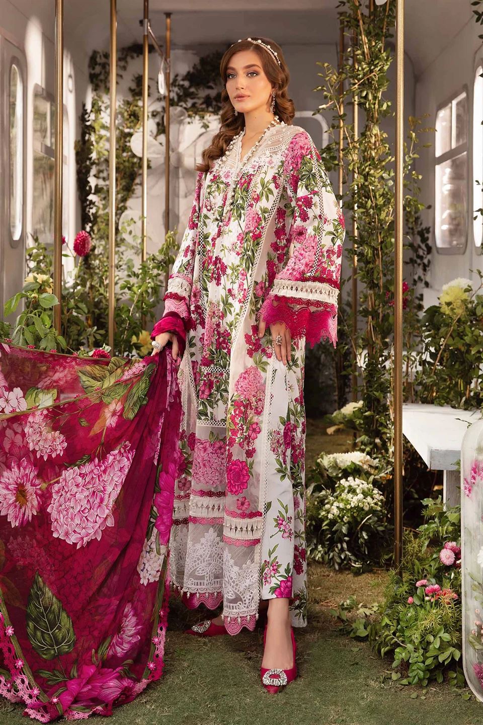 MARIA B LAWN UNSTITCH'24