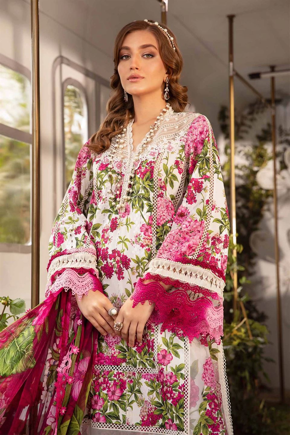 MARIA B LAWN UNSTITCH'24
