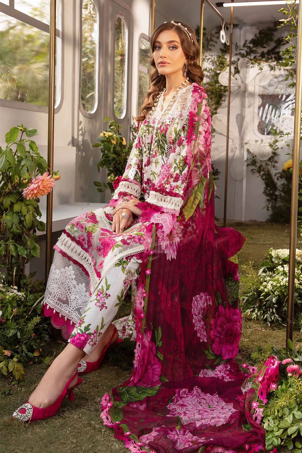 MARIA B LAWN UNSTITCH'24