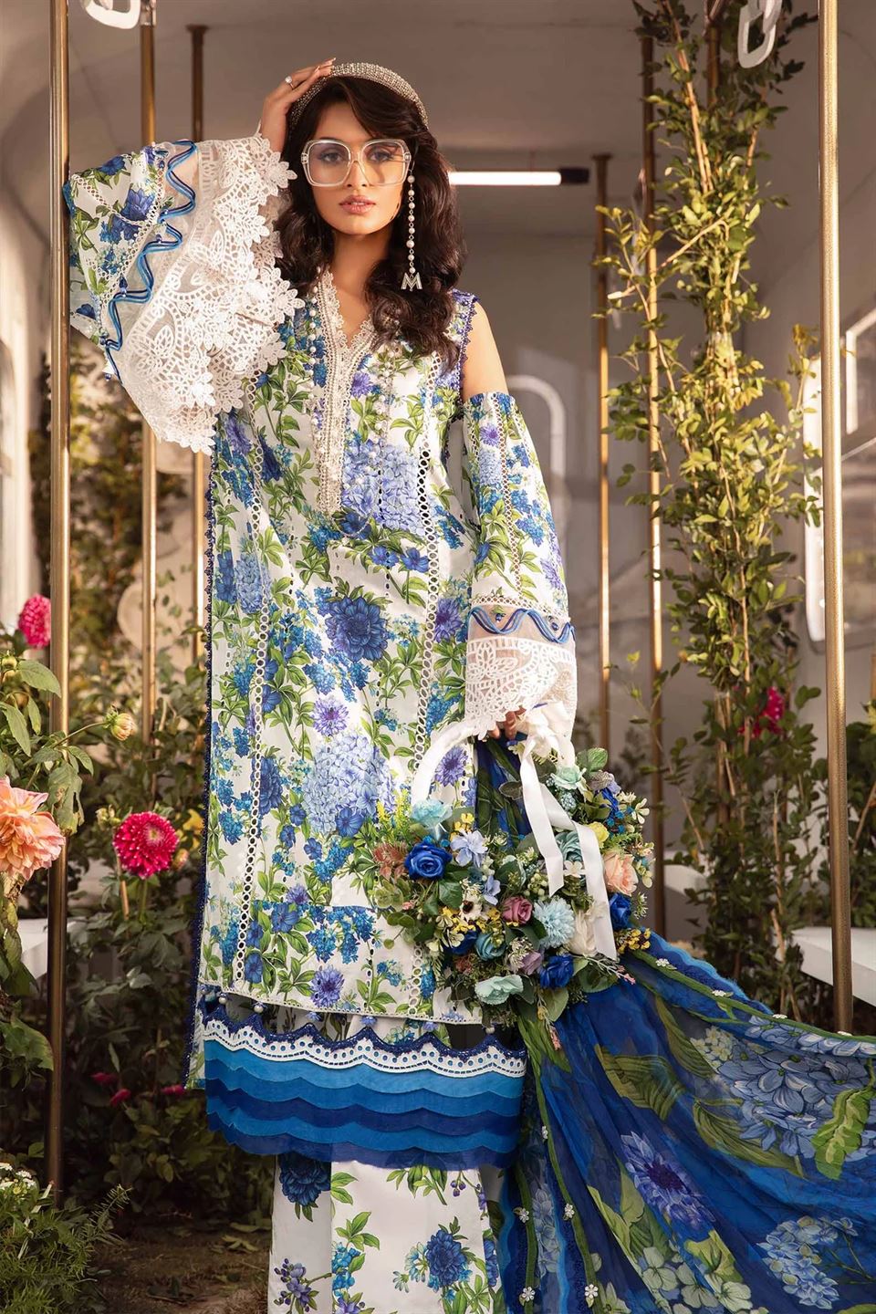 MARIA B LAWN UNSTITCH'24