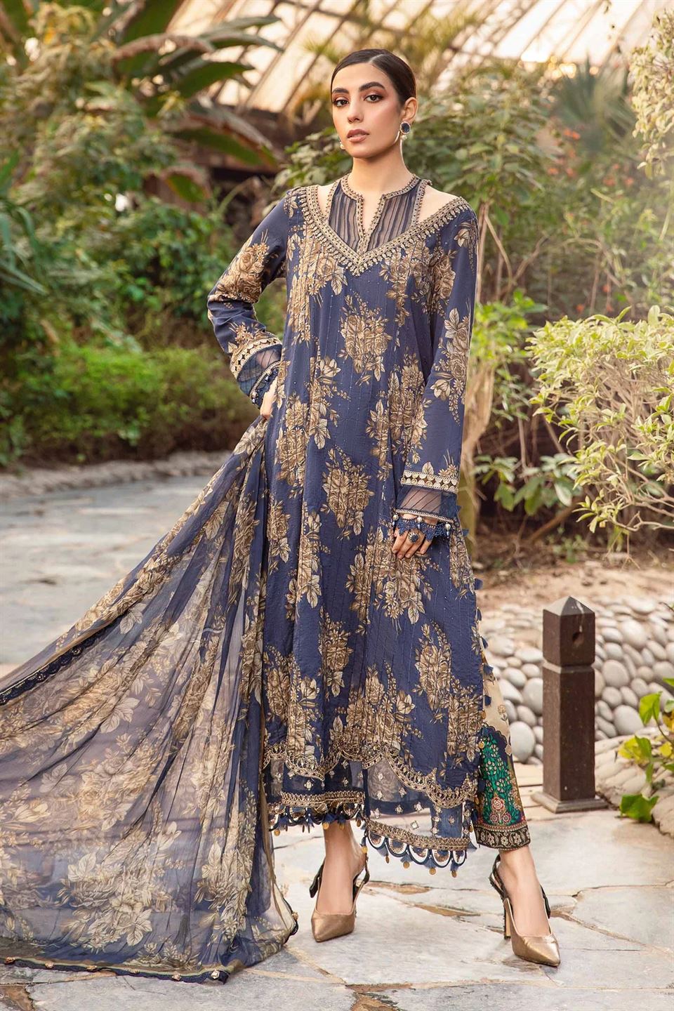 MARIA B LAWN UNSTITCH'24
