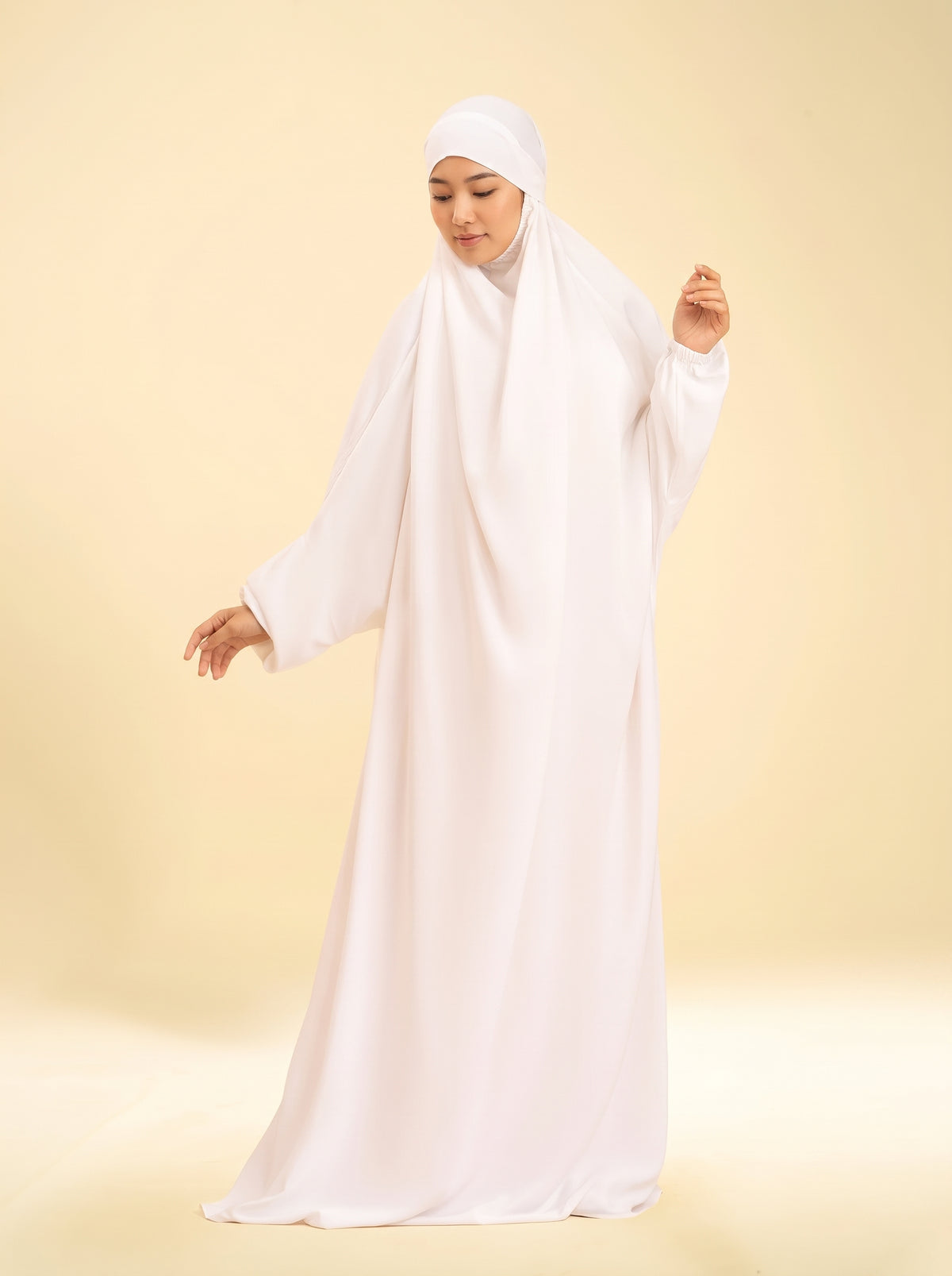 Premium Namaz Chaddar – White