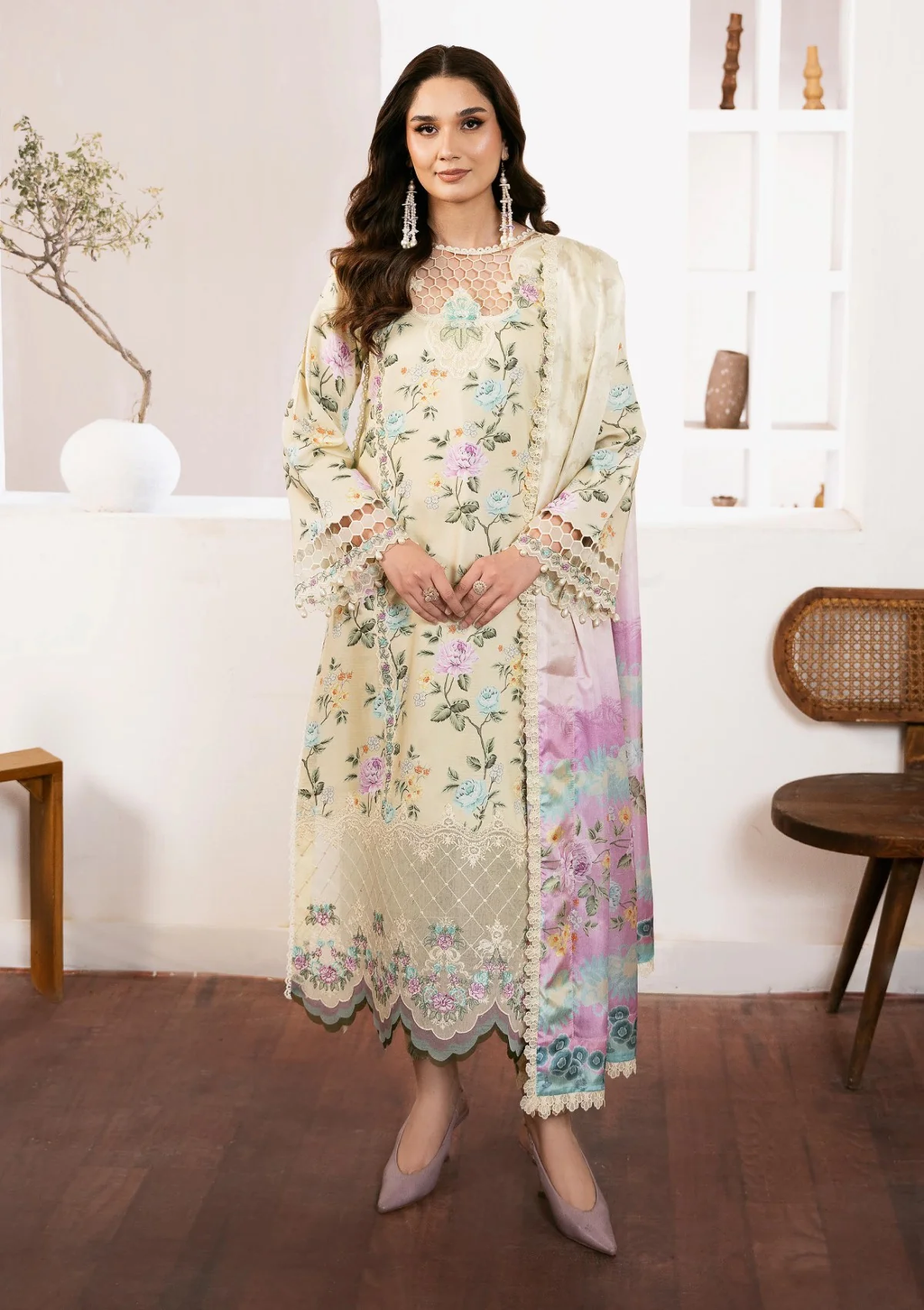 IZNIK LUXURY LAWN UNSTITCH