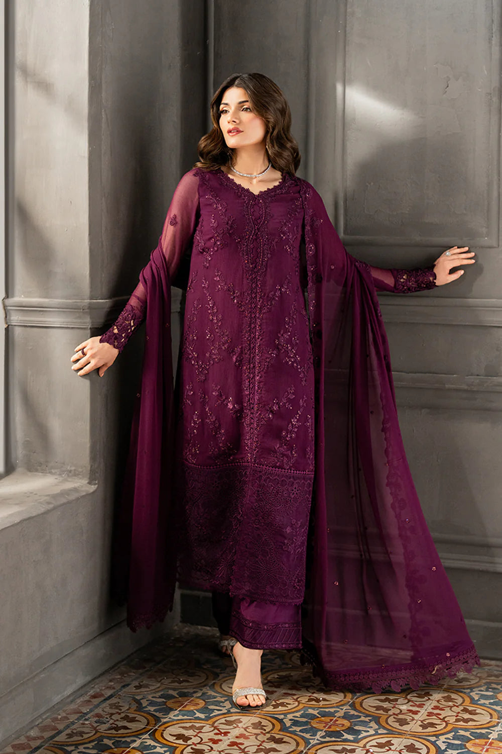 Azure Formal Chiffon Collection