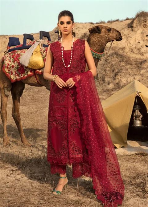 SAIRASHAKIRA LUXURY LAWN (ROUGE)