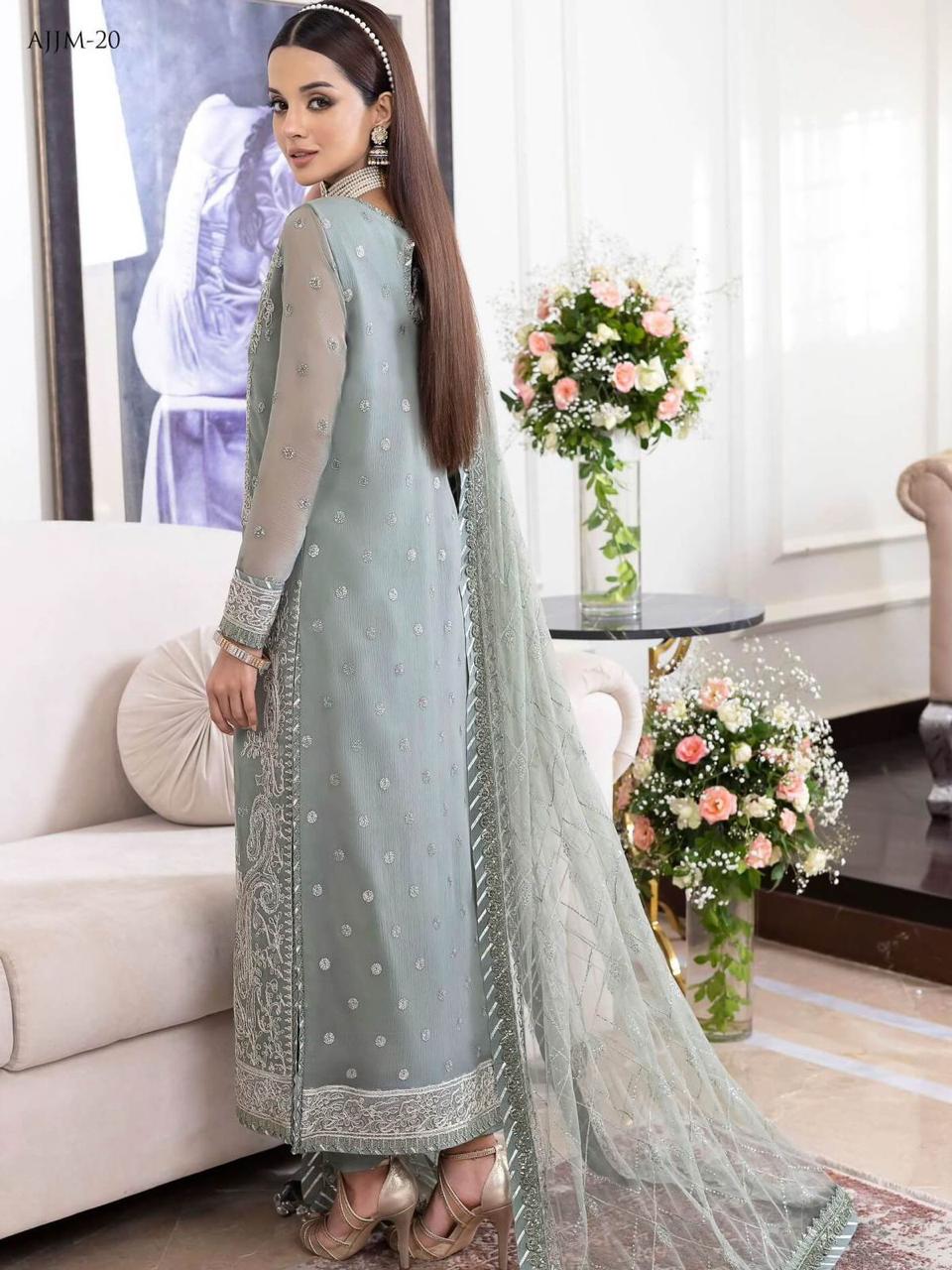 ASIM JOFA CHIFFION WEDDING  COLLECTION