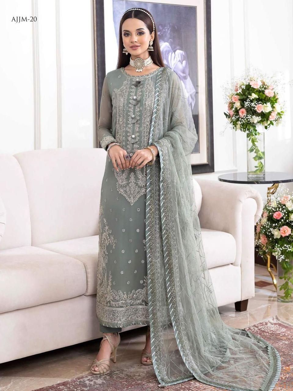 ASIM JOFA CHIFFION WEDDING  COLLECTION