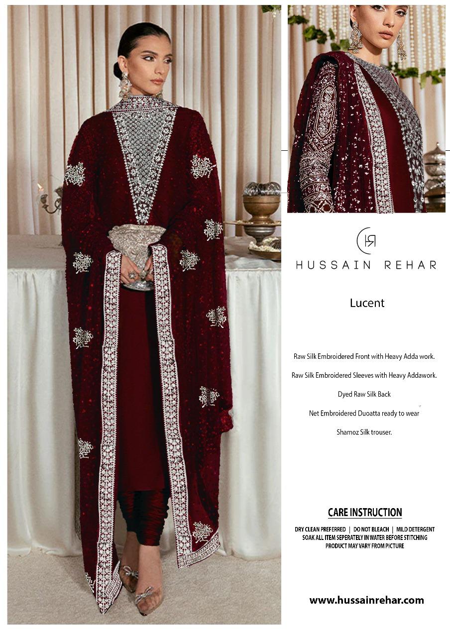 HUSSAIN REHAN RAW SILK COLLECTION