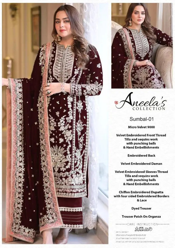 ANEELA’S LUXURY VELVET COLLECTION