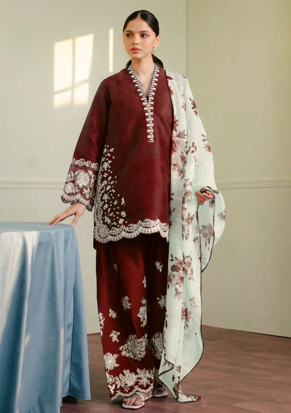 ZARA SHAHJAHAN LUXURY UNSTITCHED EMBROIDERED LAWN COLLECTION