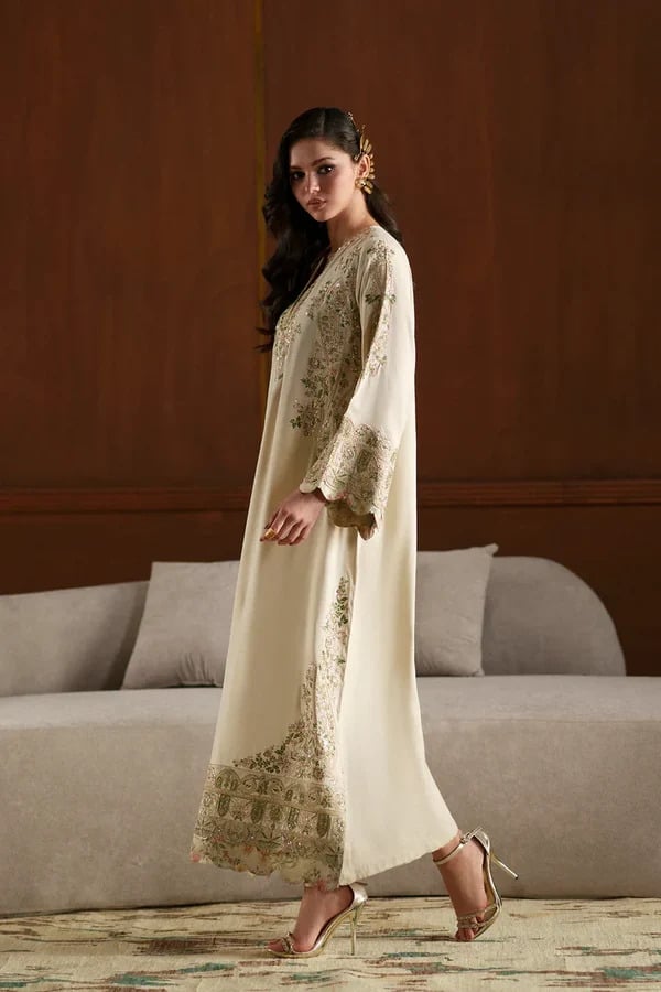 ETHNC KAFTAN EMBROIDERED SILK COLLECTION