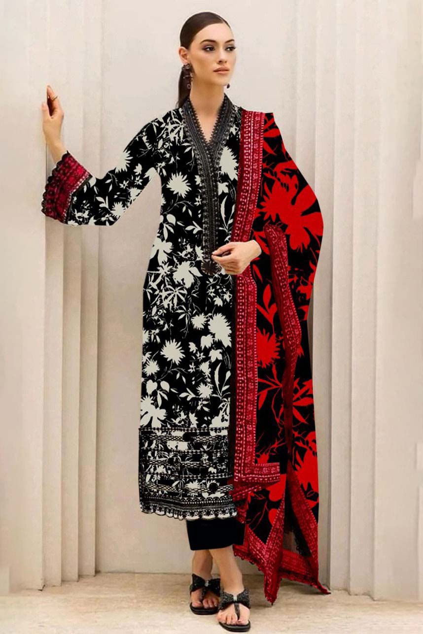 ZAINAB CHOTTANI UNSTITCHD LAWN COLLECTION
