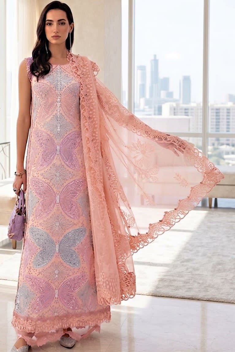 MARIA B LUXURY LAWN UNSTITCH