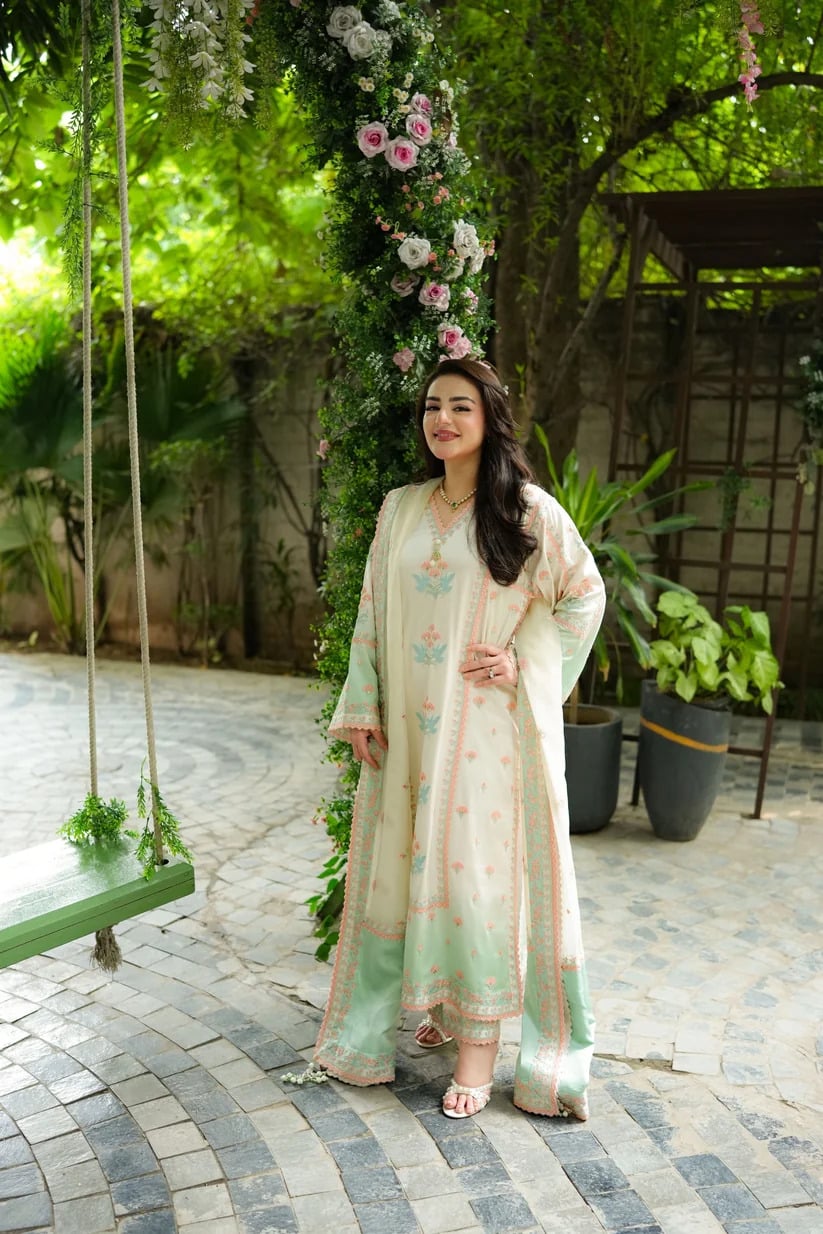 GHOSUIA COLLECTION KAFTAN EMBROIDERED SILK COLLECTION