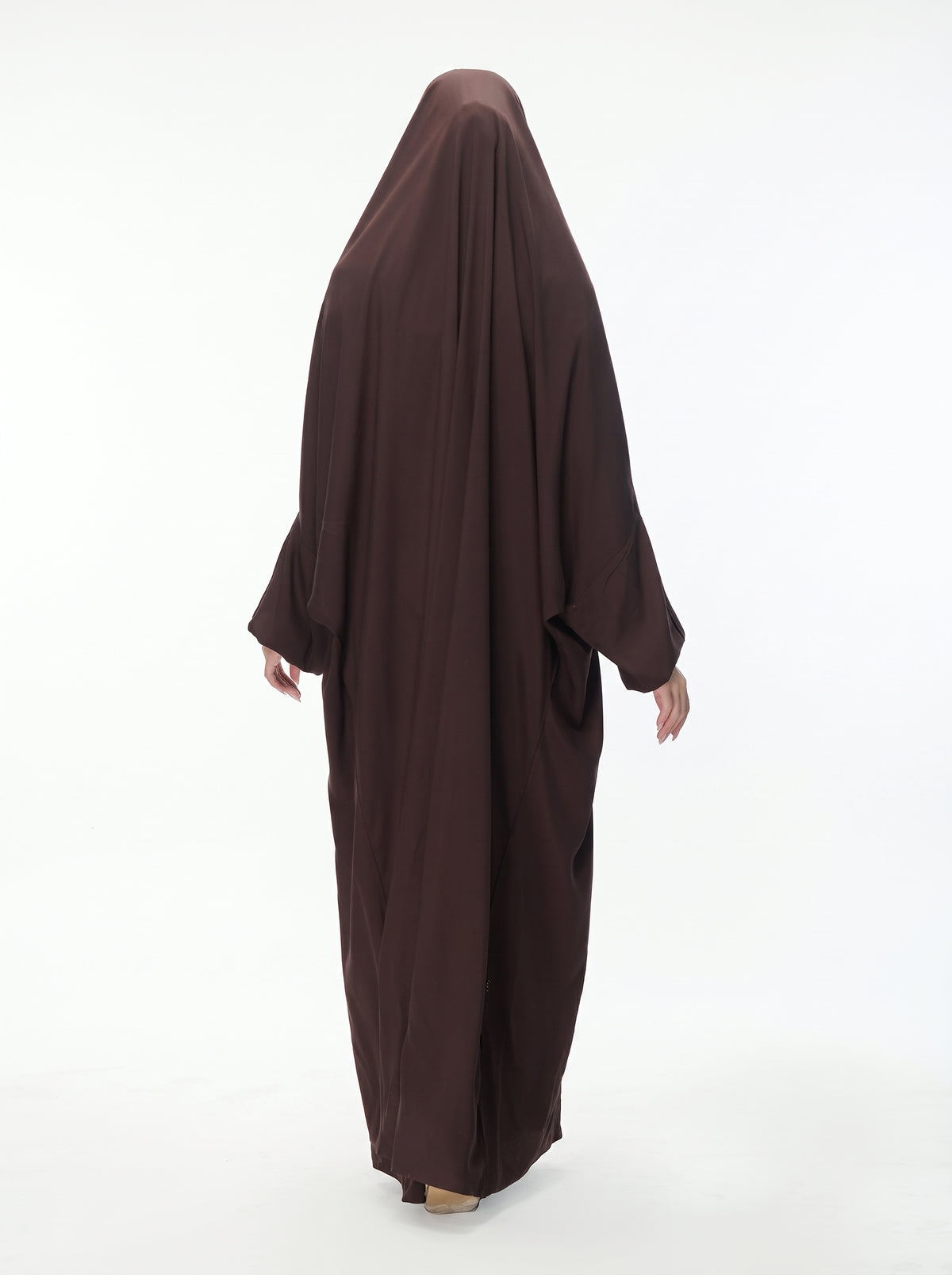 Premium Namaz Chaddar – Chocolate Brown