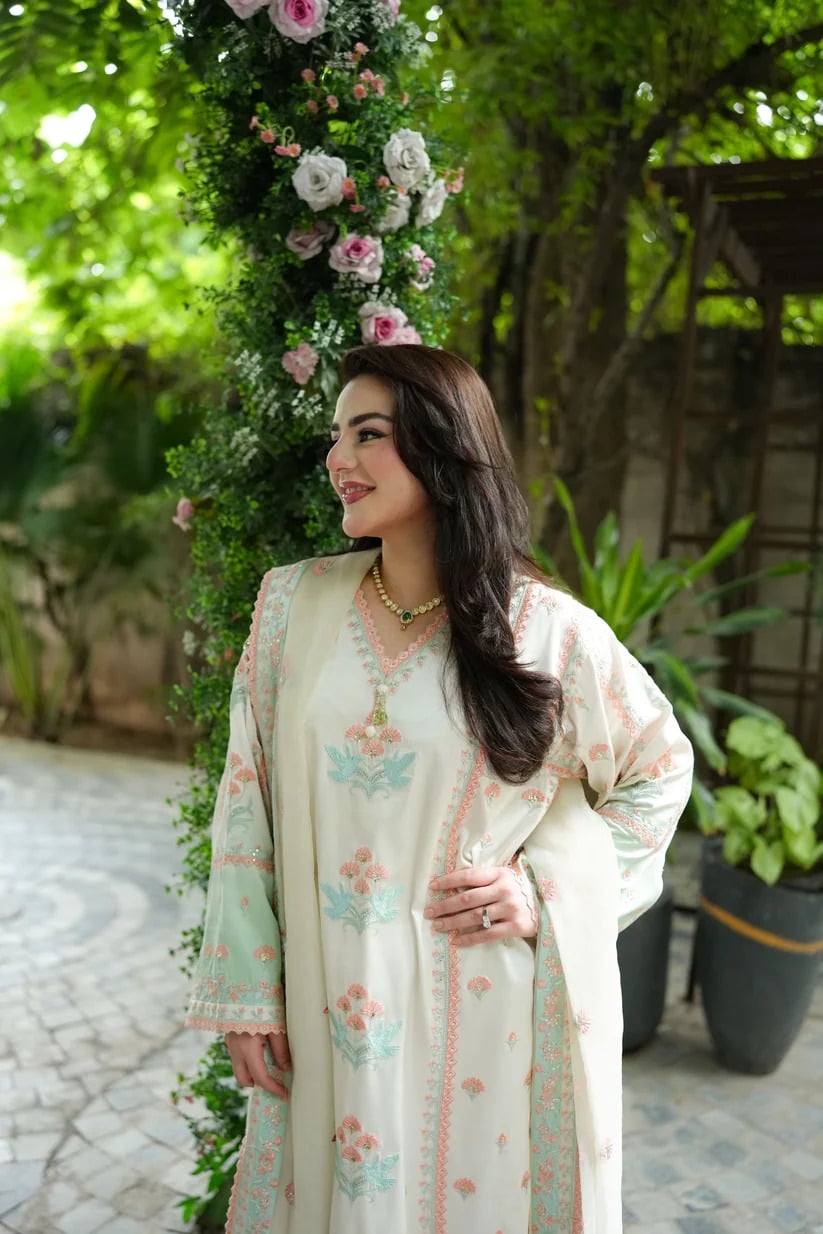 GHOSUIA COLLECTION KAFTAN EMBROIDERED SILK COLLECTION
