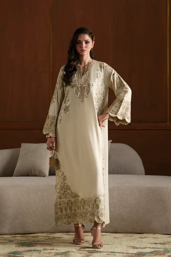 ETHNC KAFTAN EMBROIDERED SILK COLLECTION