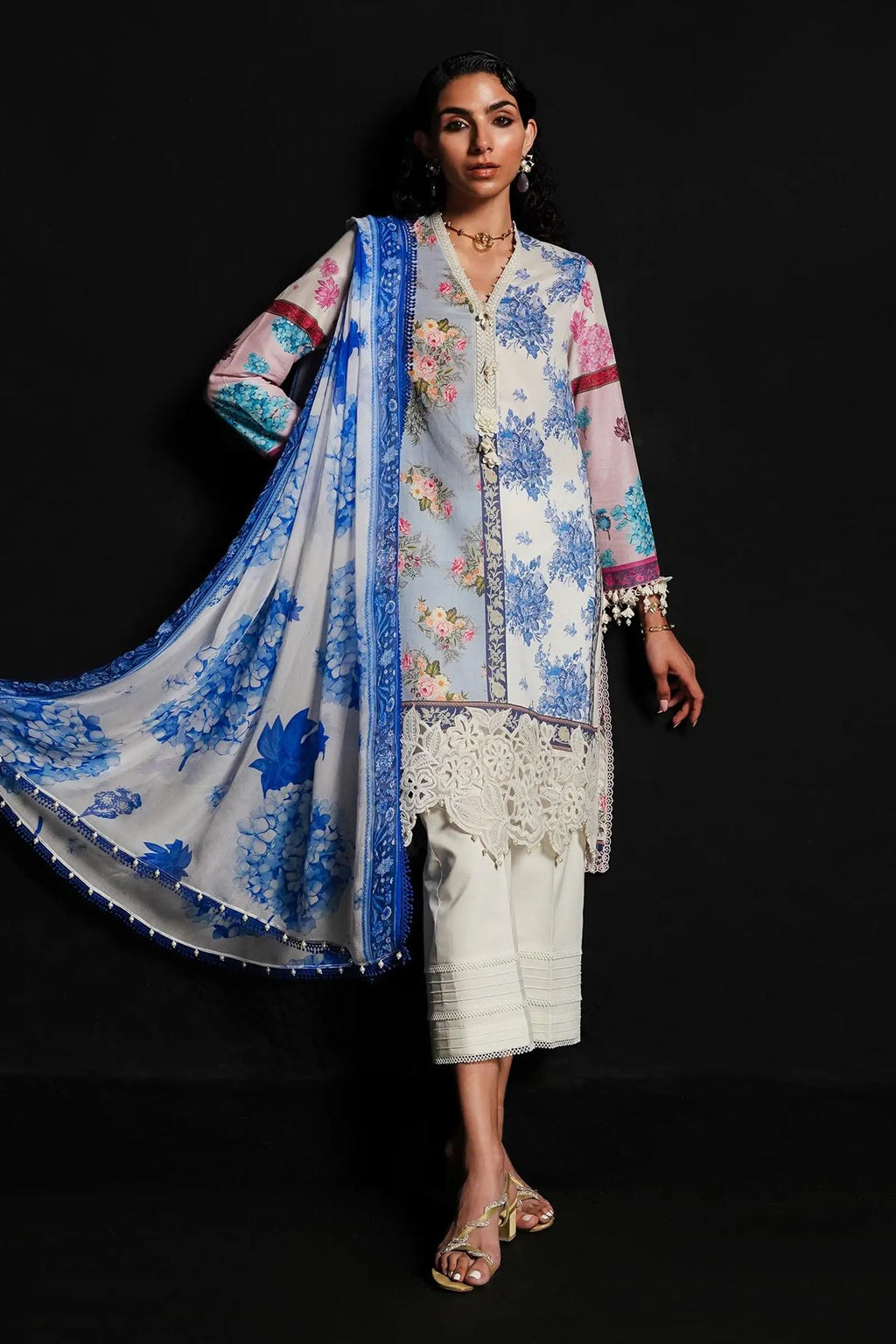SANA SAFINAZ LAWN COLLECTION  UNSTITCH'24