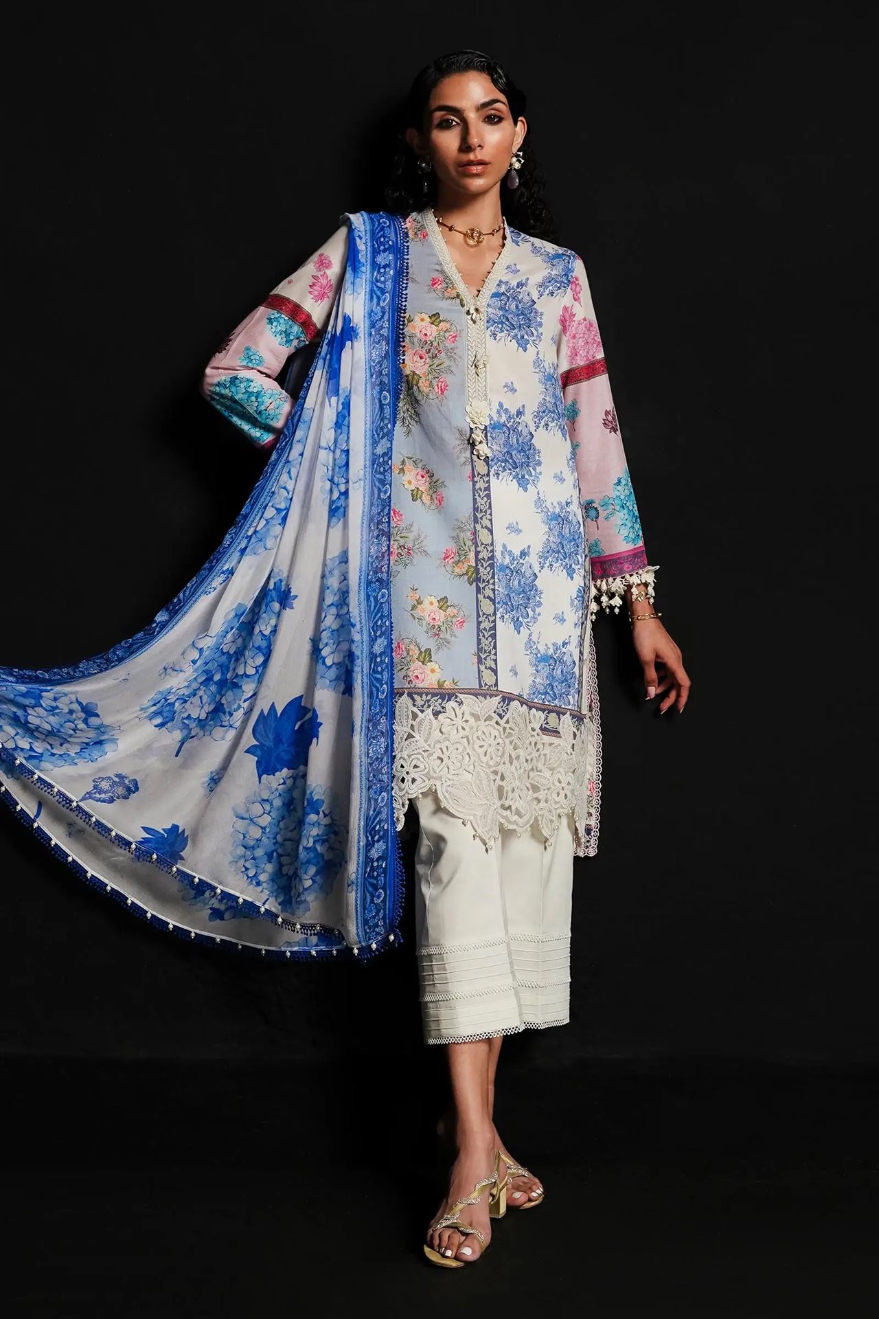 SANA SAFINAZ LAWN COLLECTION  UNSTITCH'24