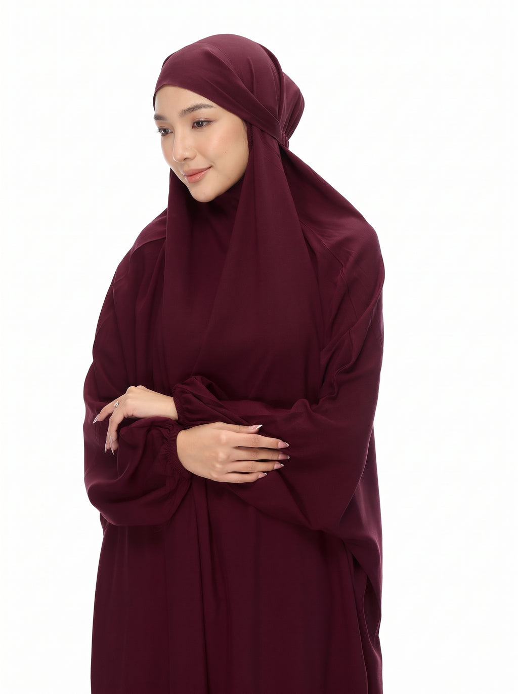 Premium Namaz Chaddar – Maroon