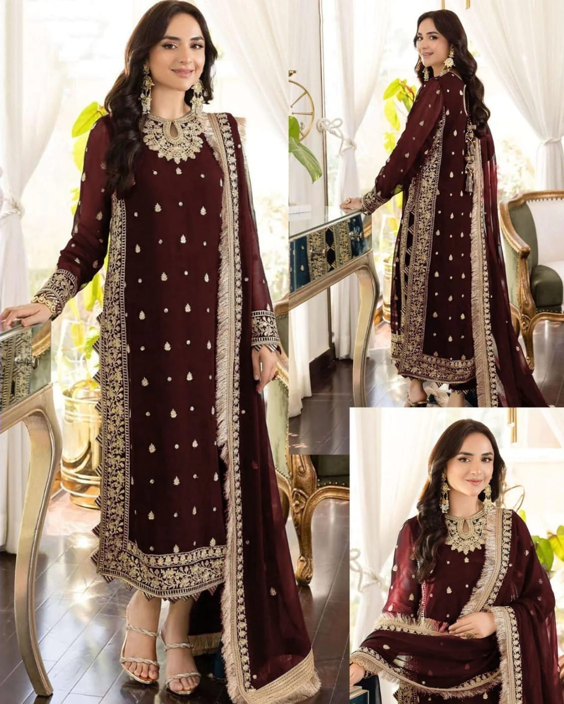 ASIM JOFA CHIFFION WEDDING  COLLECTION