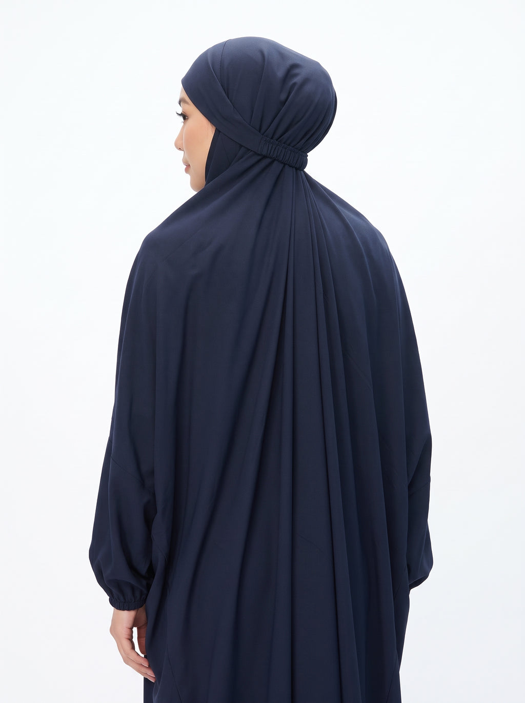 Premium Namaz Chaddar – Navy Blue